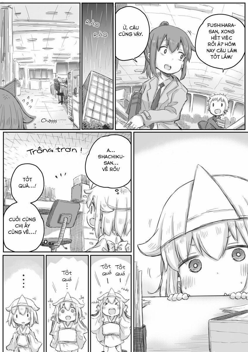 Shachiku-San Wa Youjo Yuurei Ni Iyasaretai 8 trang 1