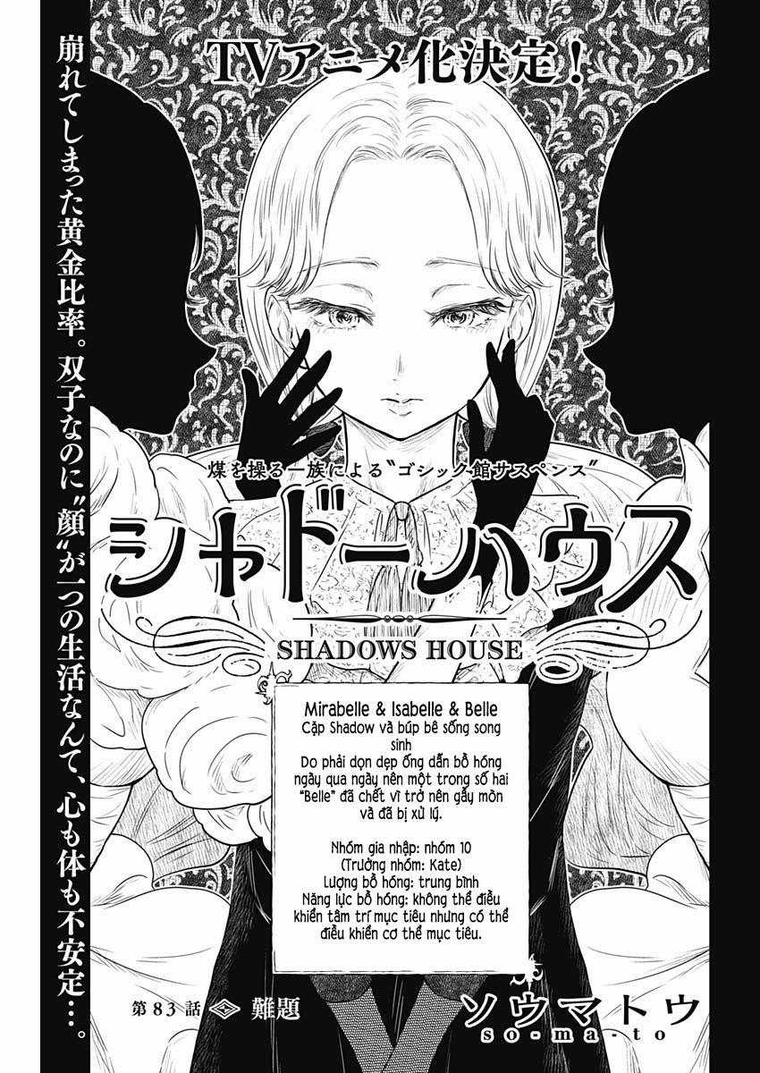Shadow House 83 trang 1