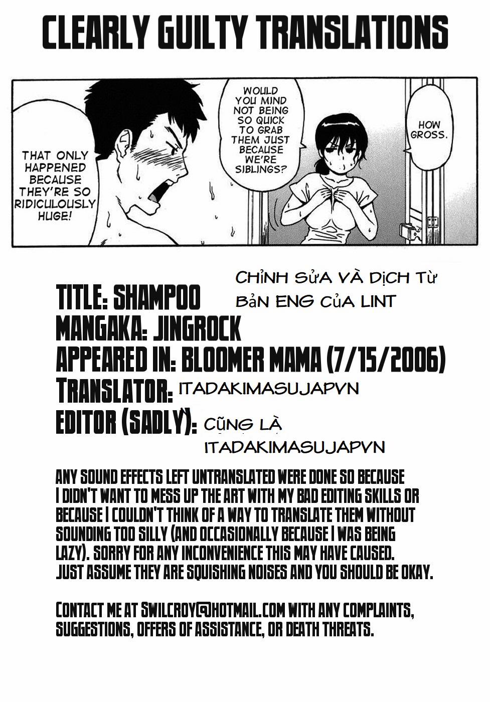 Shampoo (Bloomer Mama) OneShot trang 16