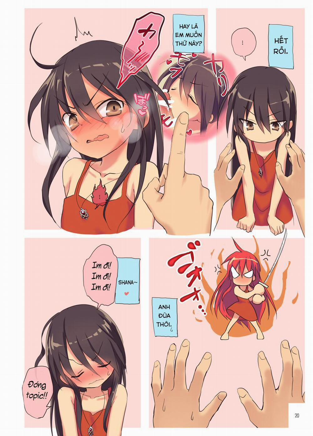 Shana no Kiss de okita. 4 Oneshot trang 19