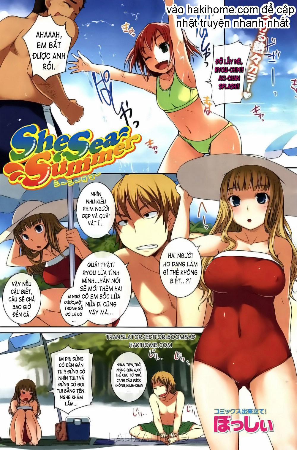 She Sea Summer Oneshot (Màu) trang 0