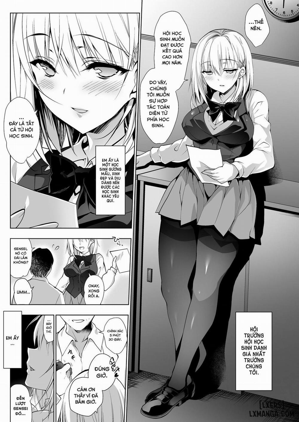 Sheltered Maiden - Student Council President Serika's Ejaculation Control Training Oneshot trang 3