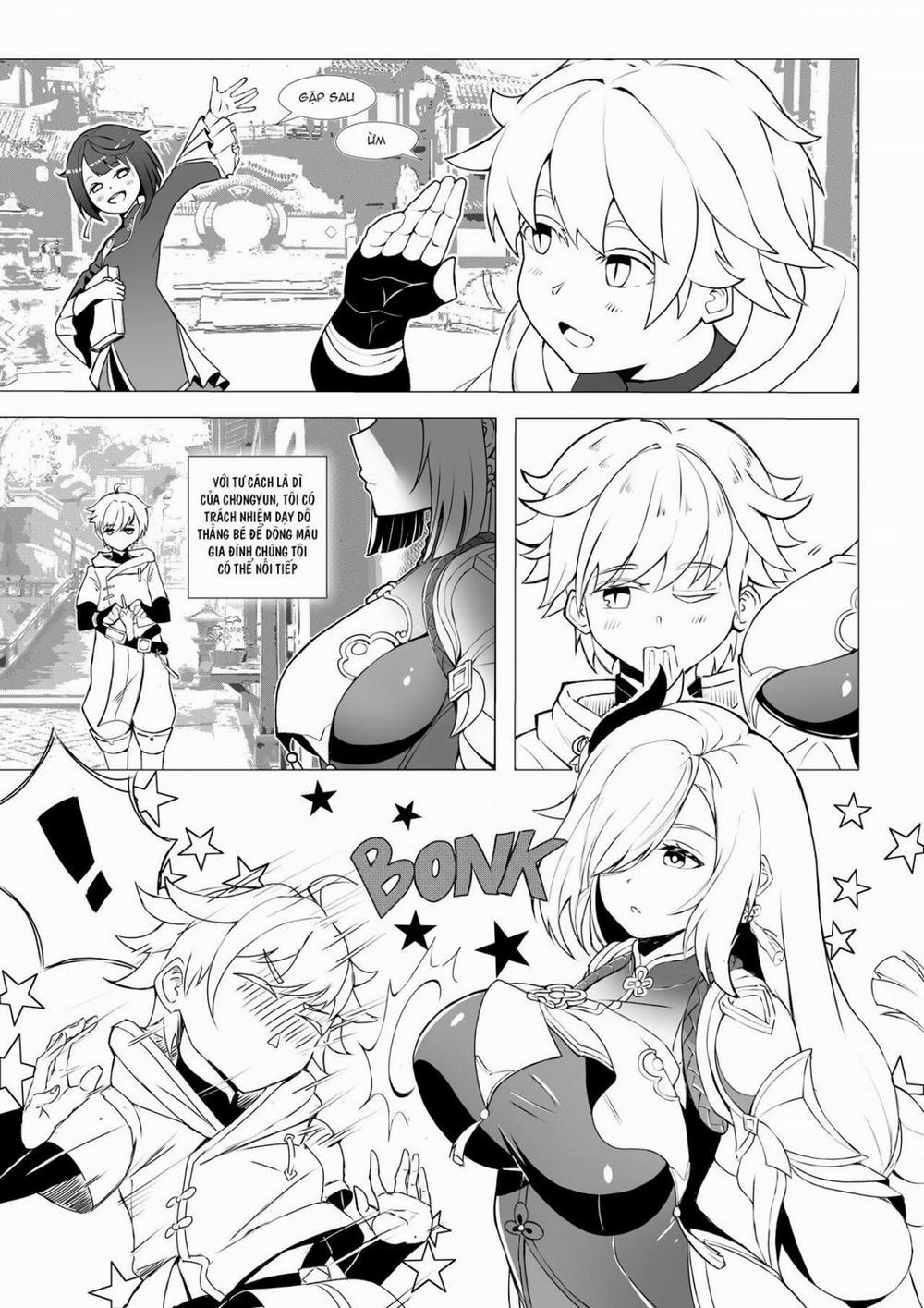 Shenhe Dạy Trừ Tà Oneshot trang 3