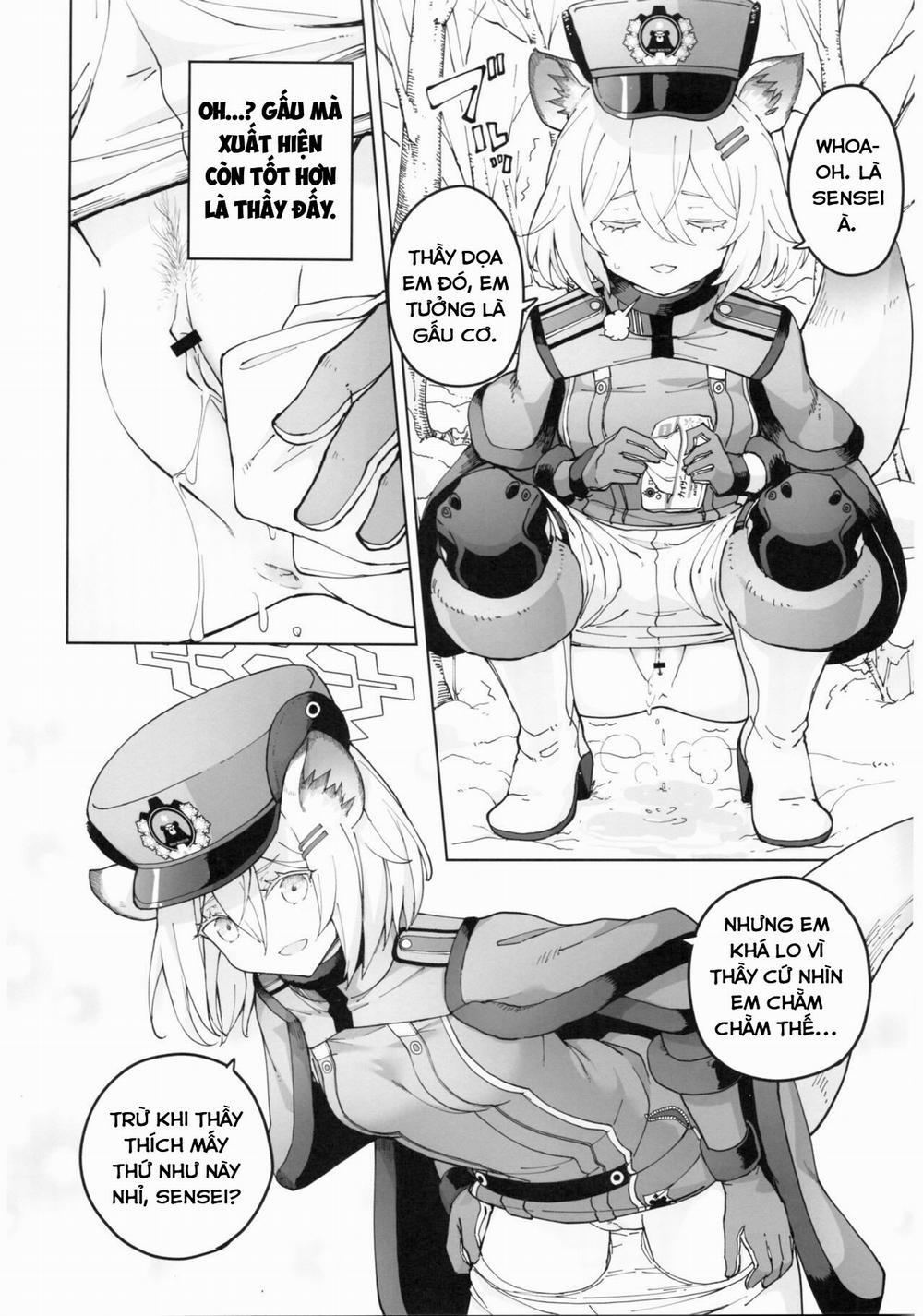 Shigure to Secret Chotto Hatsujou Shiterukam Dakedo (Blue Archive) Oneshot trang 7