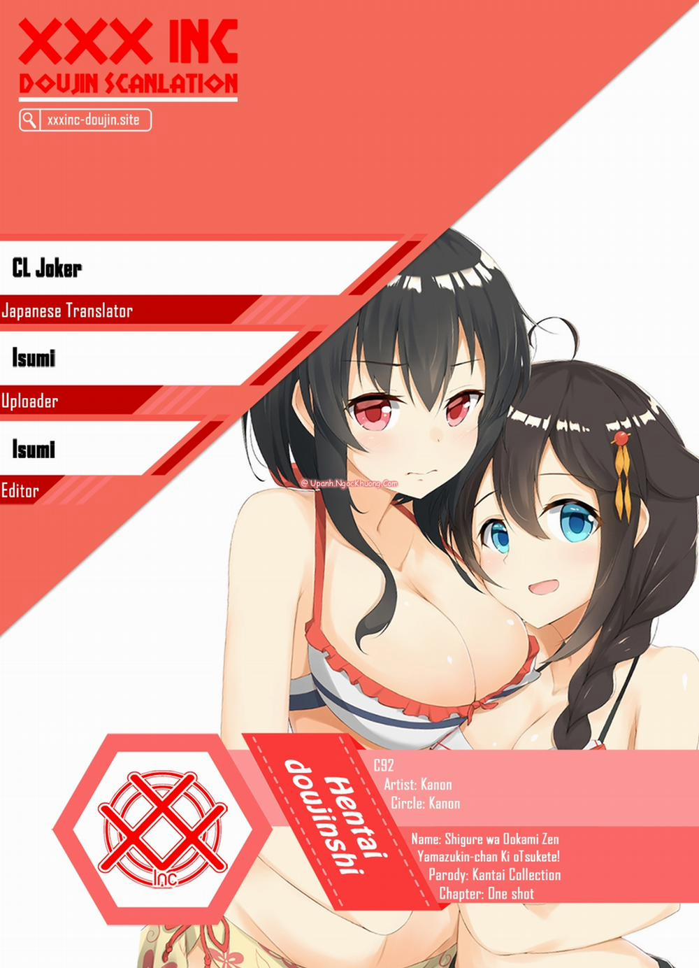 Shigure wa Ookami Zen Yamazukin-chan Ki oTsukete! (Kantai Collection -KanColle-) Oneshot trang 22