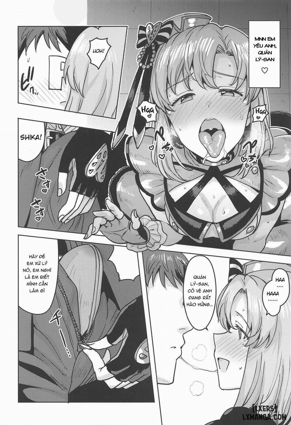 Shika wa Tottemo Sekkyokuteki desu Oneshot trang 7