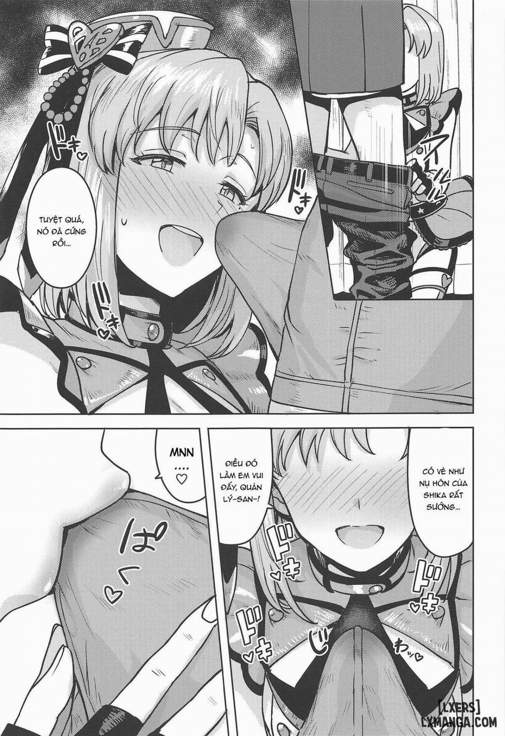 Shika wa Tottemo Sekkyokuteki desu Oneshot trang 8