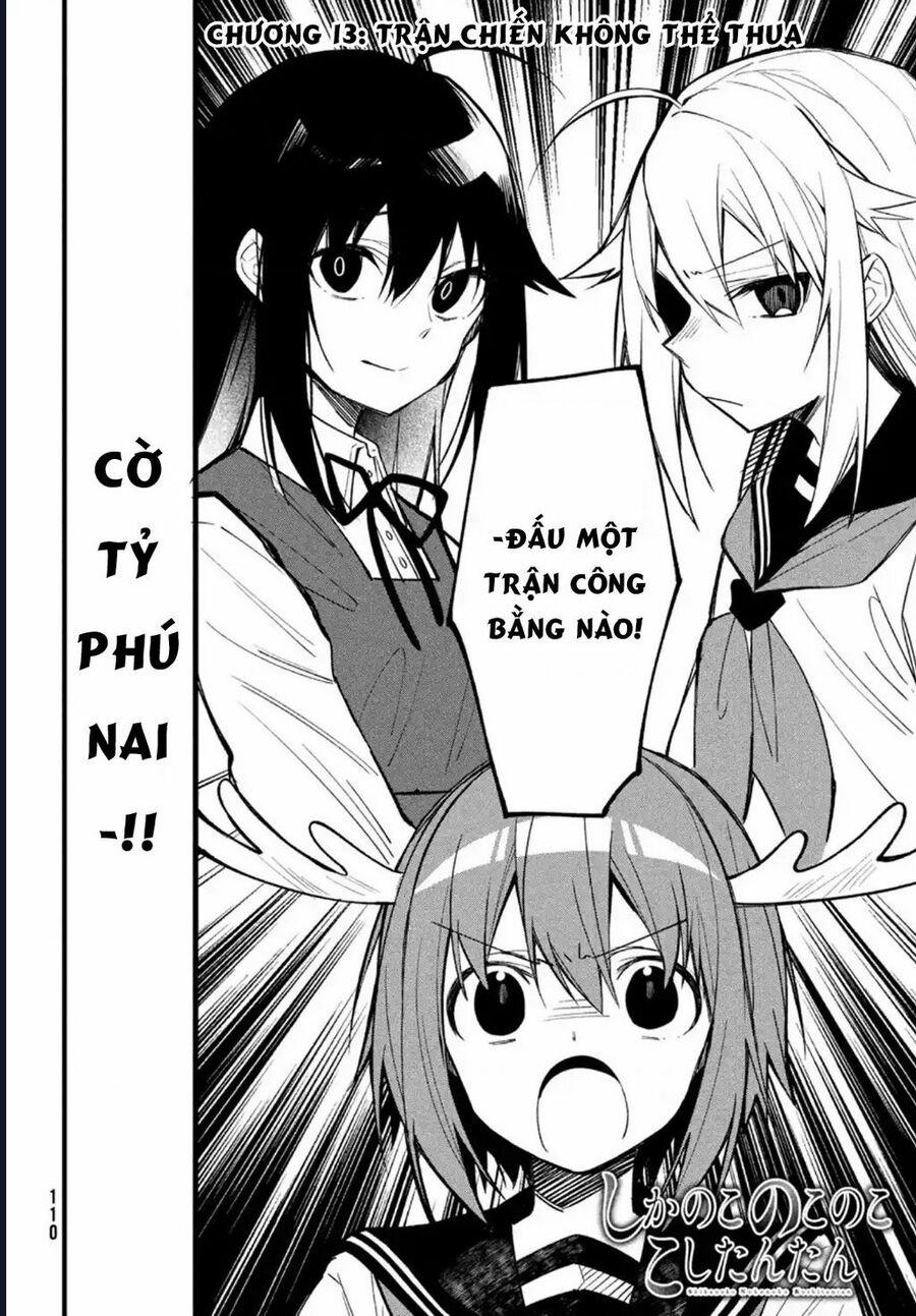 Shikanoko Nokonoko Koshitantan 13 trang 1