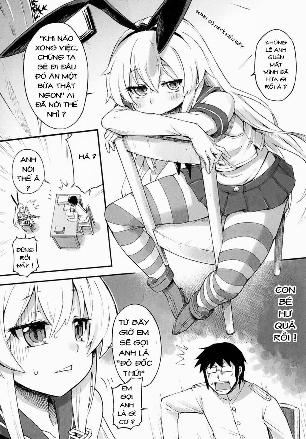 Shimakaze-chan's Overtime (Kancolle) oneshot trang 5