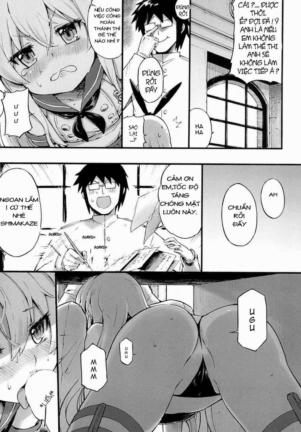 Shimakaze-chan's Overtime (Kancolle) oneshot trang 9