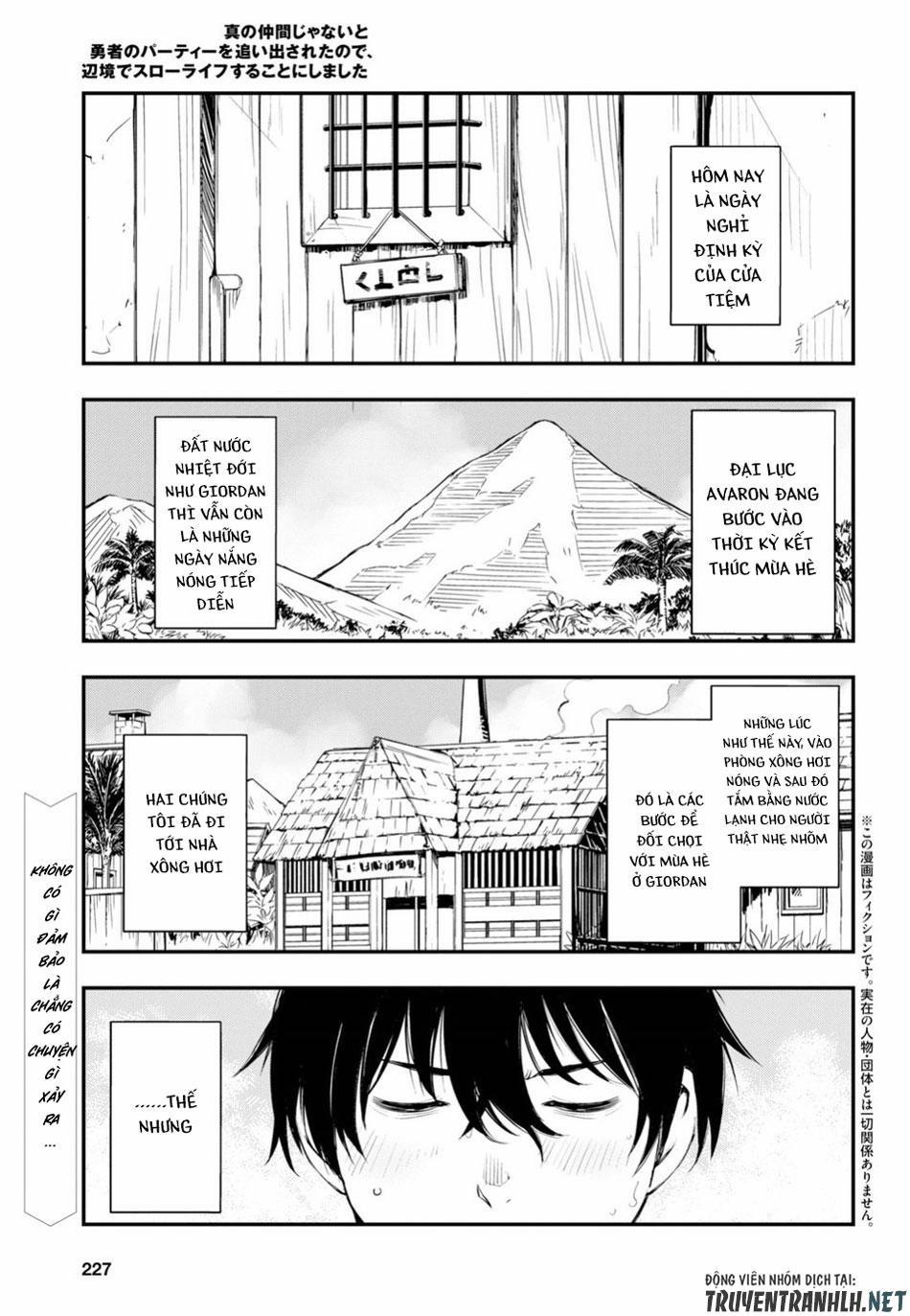 Shin No Nakama Janai To Yuusha No Party Wo Oidasareta No De, Henkyou De Slow Life Suru Koto Ni Shima 10 trang 2