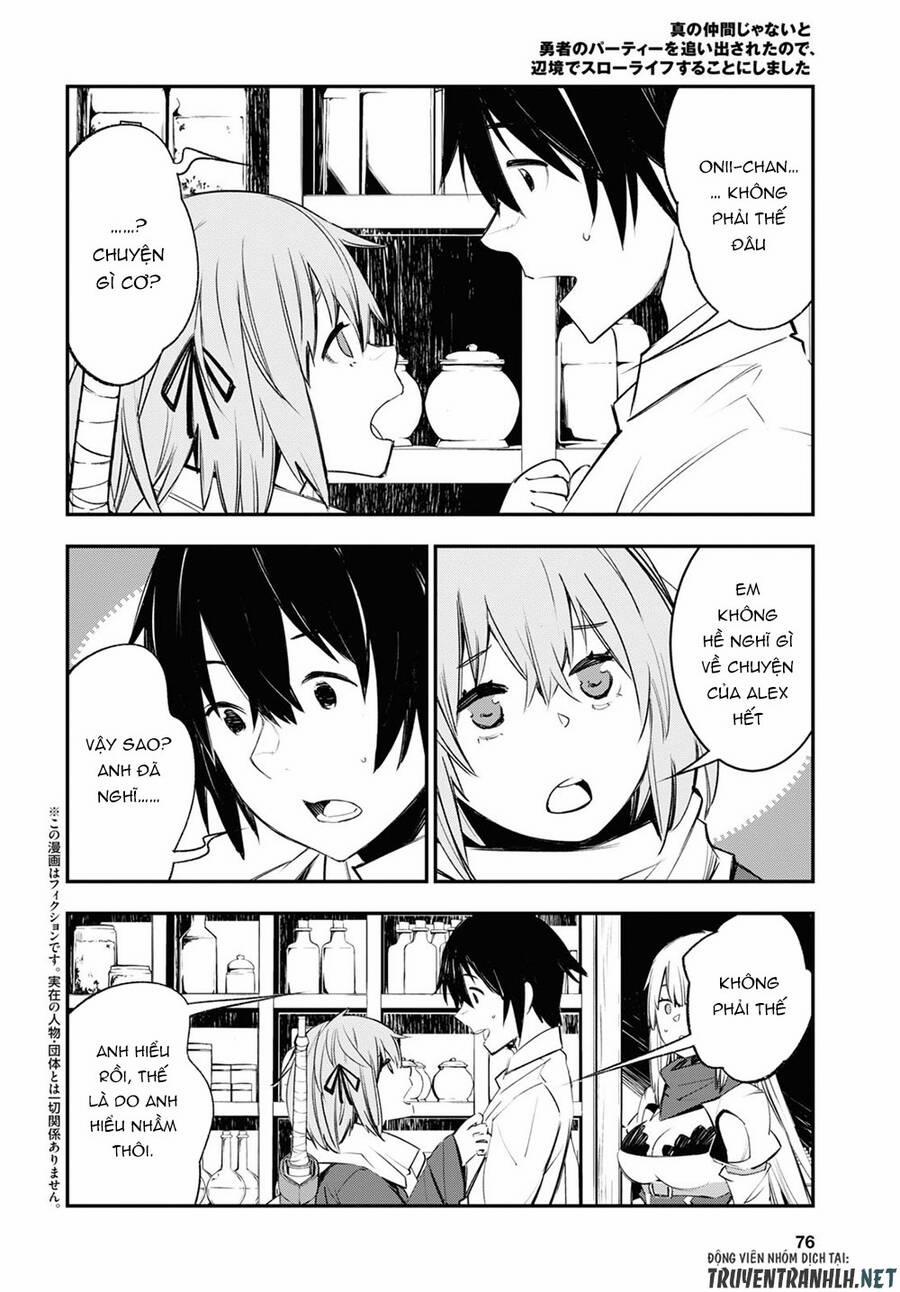 Shin No Nakama Janai To Yuusha No Party Wo Oidasareta No De, Henkyou De Slow Life Suru Koto Ni Shima 45 trang 3