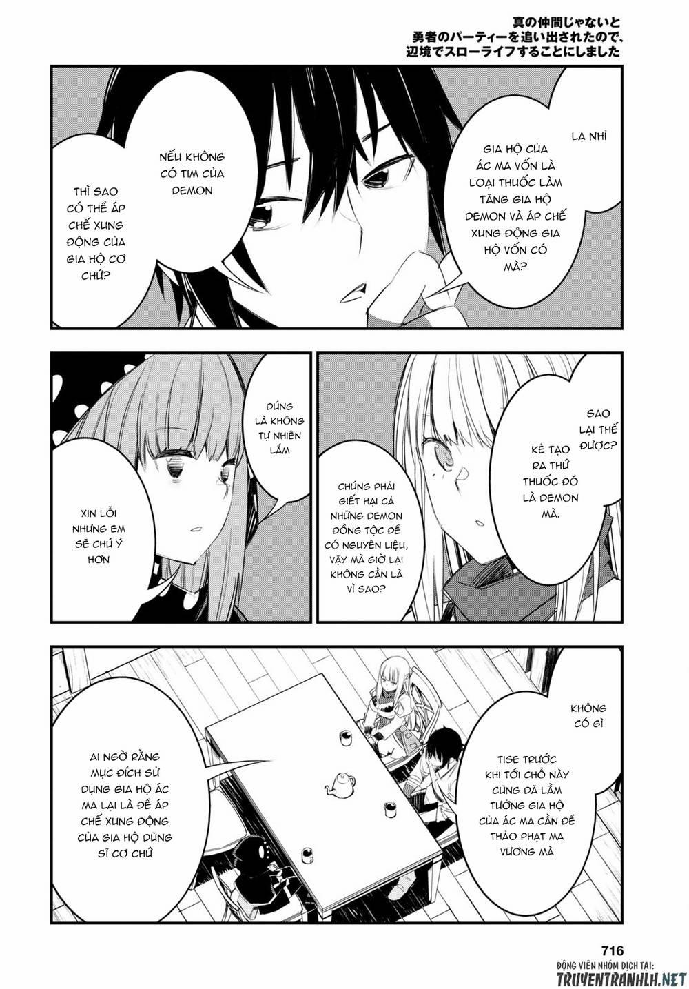 Shin No Nakama Janai To Yuusha No Party Wo Oidasareta No De, Henkyou De Slow Life Suru Koto Ni Shima 51 trang 8