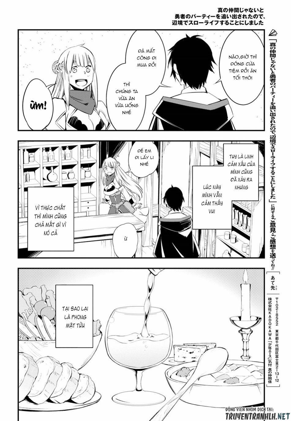 Shin No Nakama Janai To Yuusha No Party Wo Oidasareta No De, Henkyou De Slow Life Suru Koto Ni Shima 9 trang 24