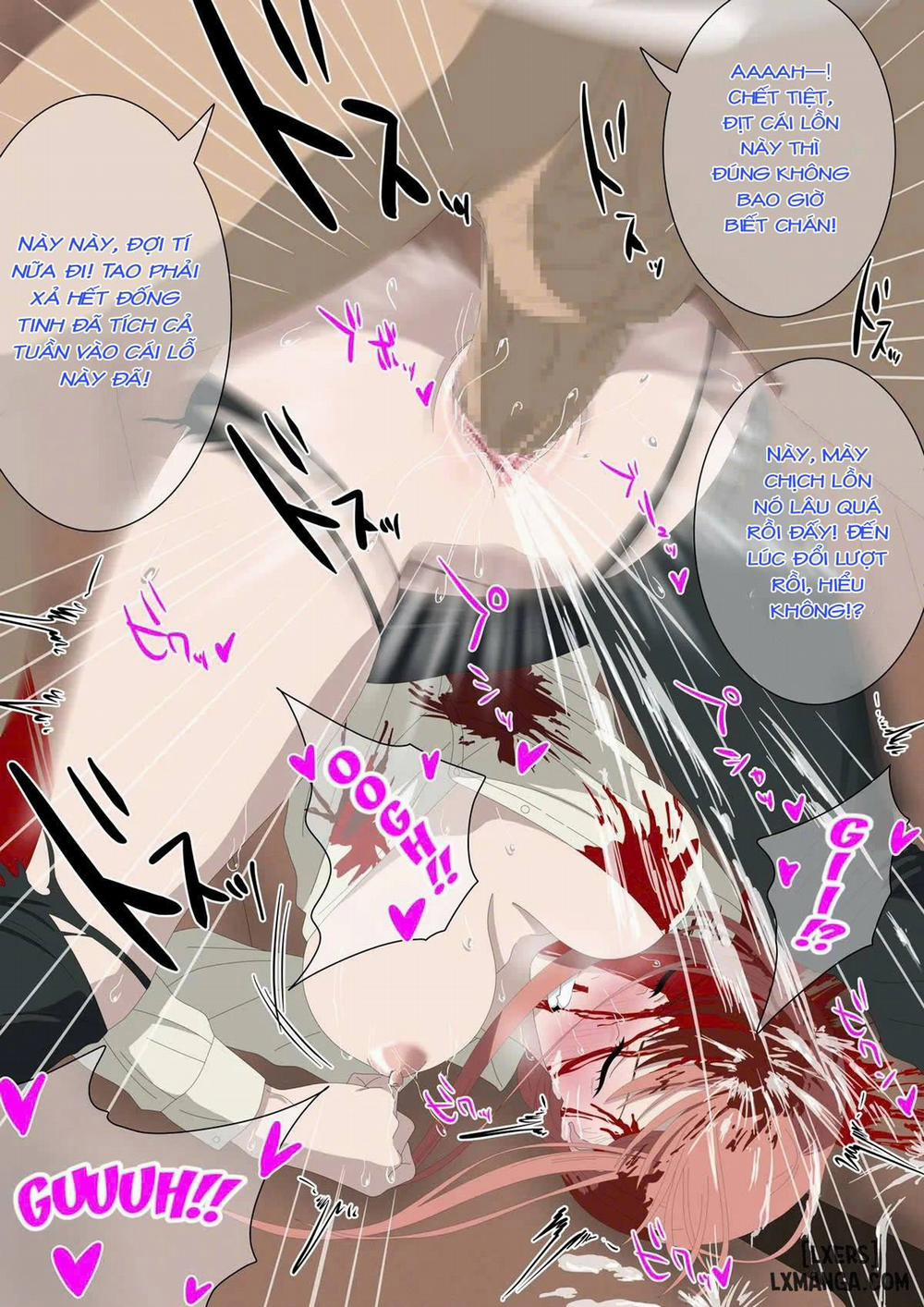 Shinkansen de Rape Sareru Makima Matome Oneshot trang 4