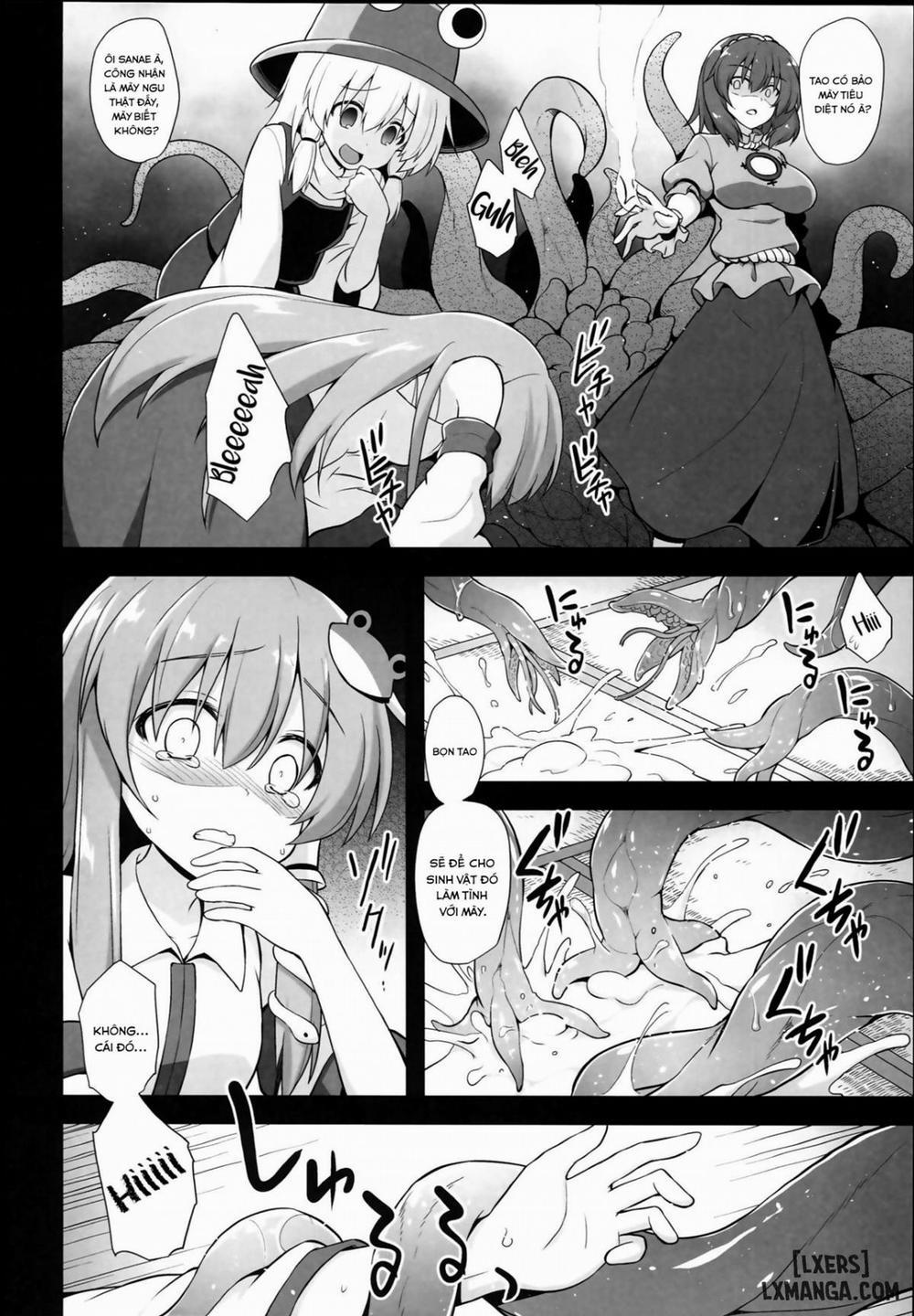 Shinkou no Tame ni Sanae-san ga Shokushu Oneshot trang 6