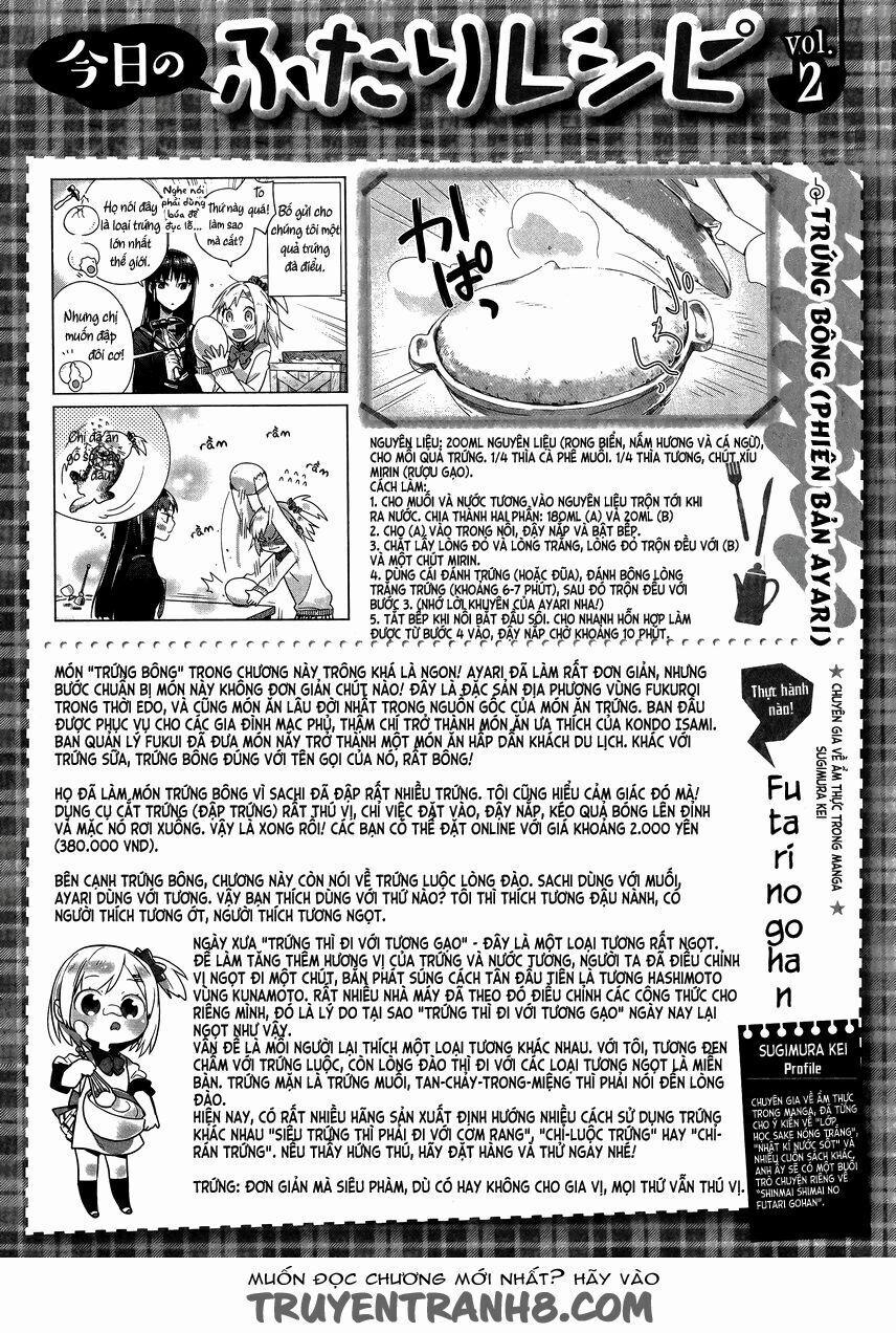 Shinmai Shimai No Futari Gohan 2 trang 28