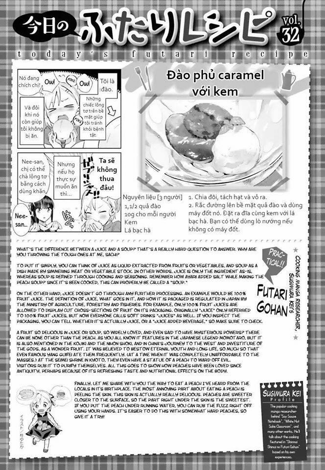 Shinmai Shimai No Futari Gohan 32 trang 19