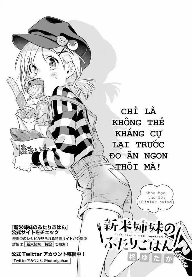 Shinmai Shimai No Futari Gohan 35 trang 3