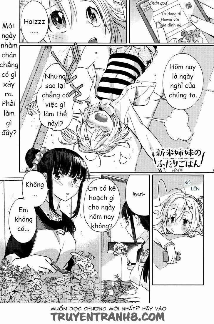 Shinmai Shimai No Futari Gohan 7 trang 0