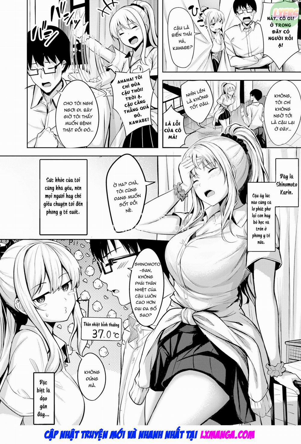 Shinomoto-san is 37.2°C Oneshot trang 4