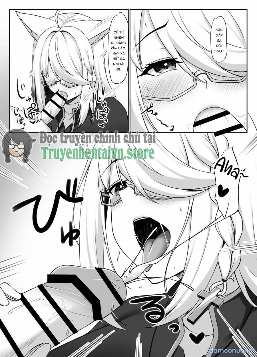 Shinpu Fbk-Chan To Ecchi Suru Manga | Secret Affairs With A Priest (Shirakami Fubuki) OneShot trang 7