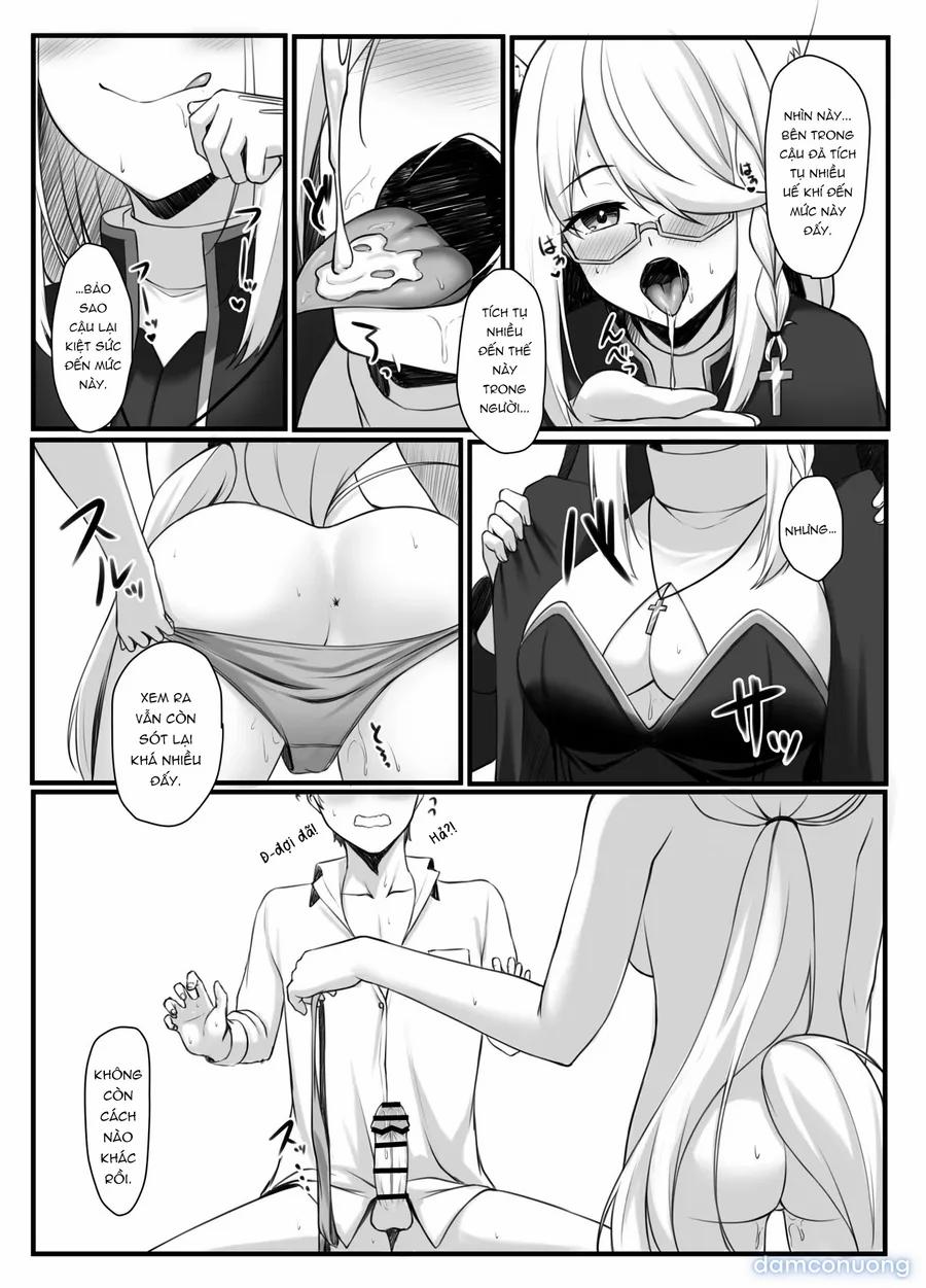 Shinpu Fbk-Chan To Ecchi Suru Manga | Secret Affairs With A Priest (Shirakami Fubuki) OneShot trang 8