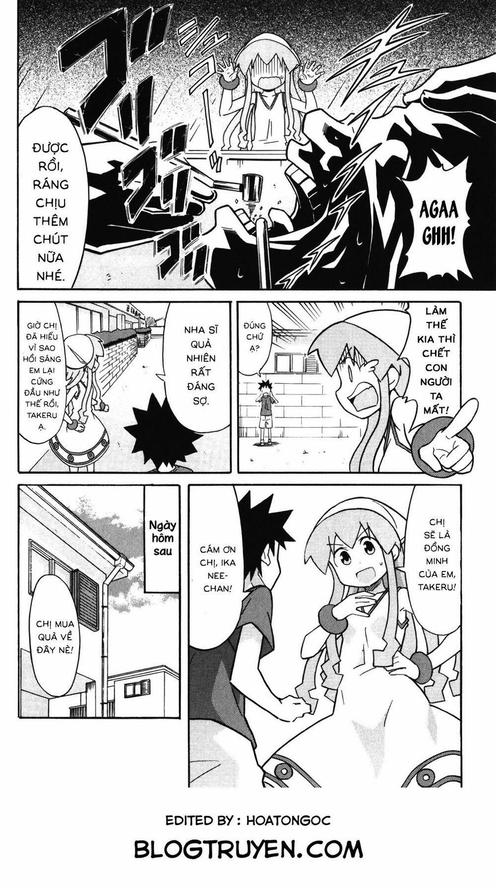 Shinryaku! Ika Musume 0 0 Bị sâu răng hả? trang 4