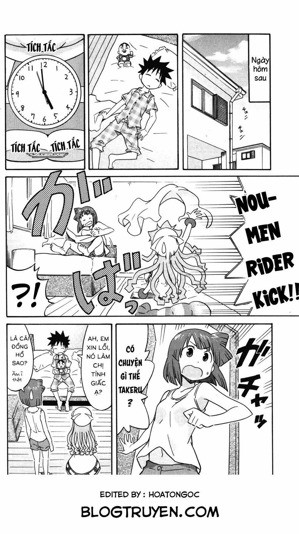 Shinryaku! Ika Musume 0 0 Đồng hồ báo thức hả? trang 2