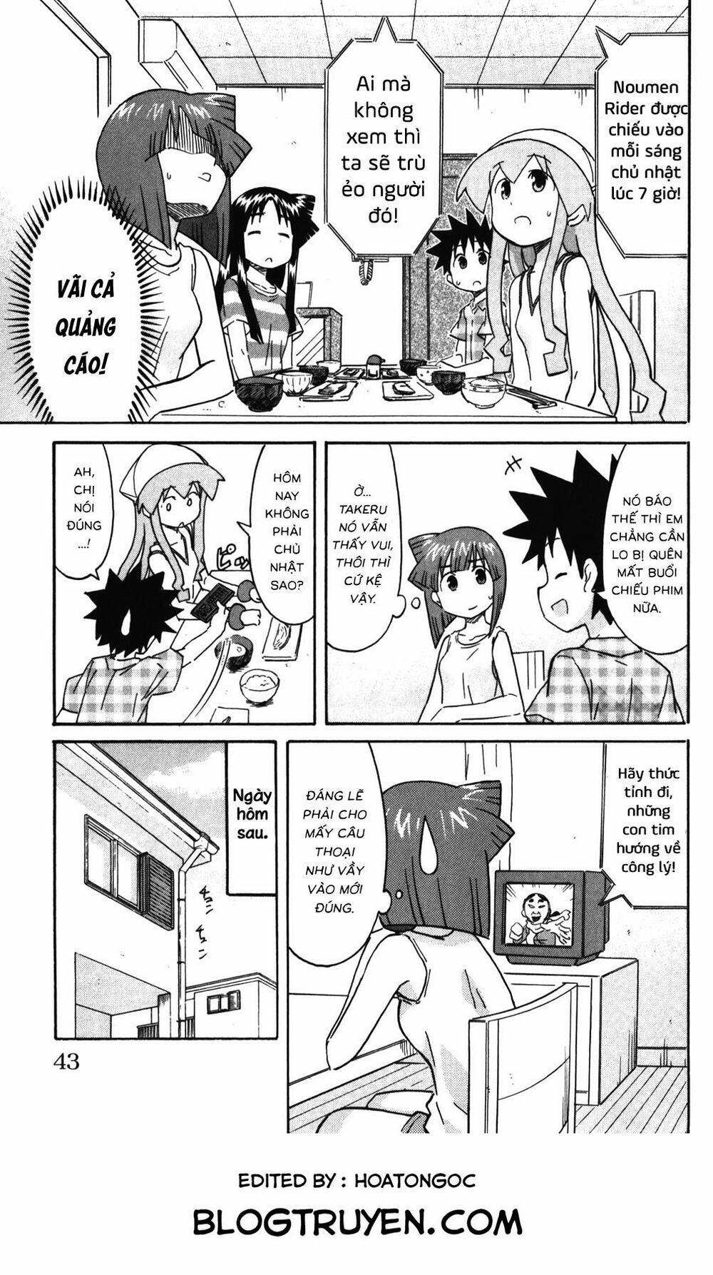 Shinryaku! Ika Musume 0 0 Đồng hồ báo thức hả? trang 5