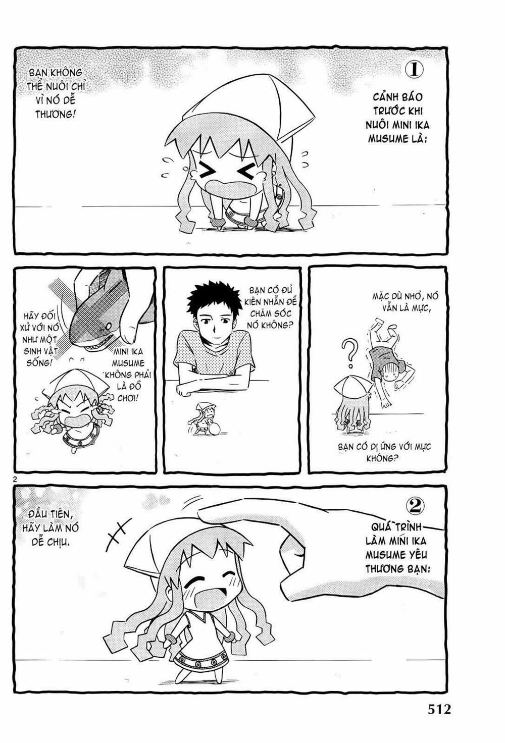 Shinryaku! Ika Musume 0 0 Mini Ika-chan trang 2