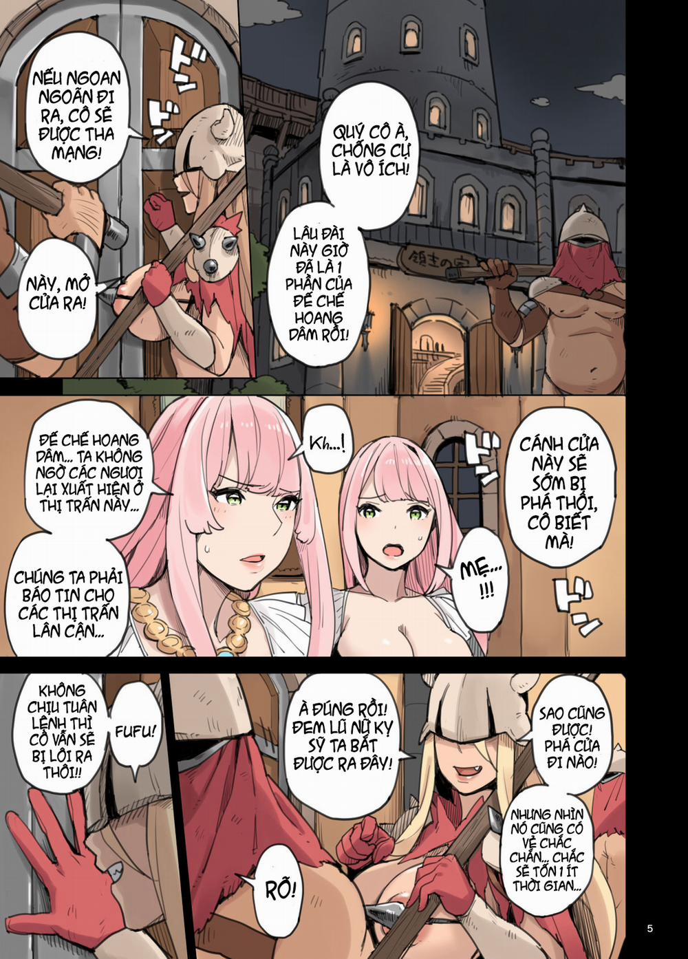 Shinryaku No Wild Ecchi Teikoku!! -Inran Dasshutsu Hen- Oneshot trang 4