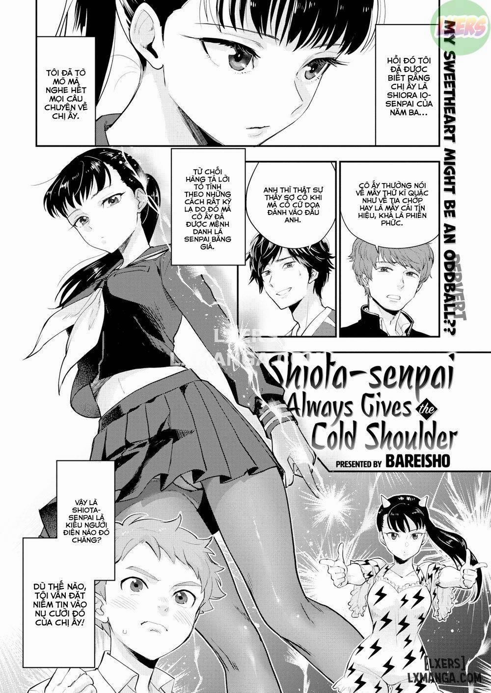 Shiota-senpai Always Gives the Cold Shoulder Oneshot trang 1