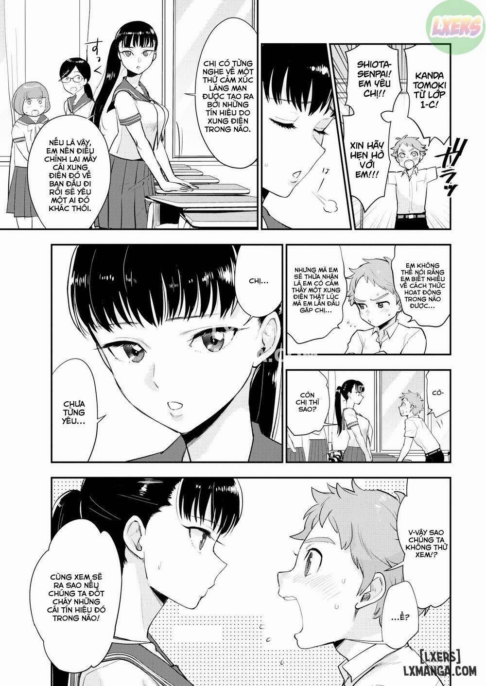 Shiota-senpai Always Gives the Cold Shoulder Oneshot trang 2