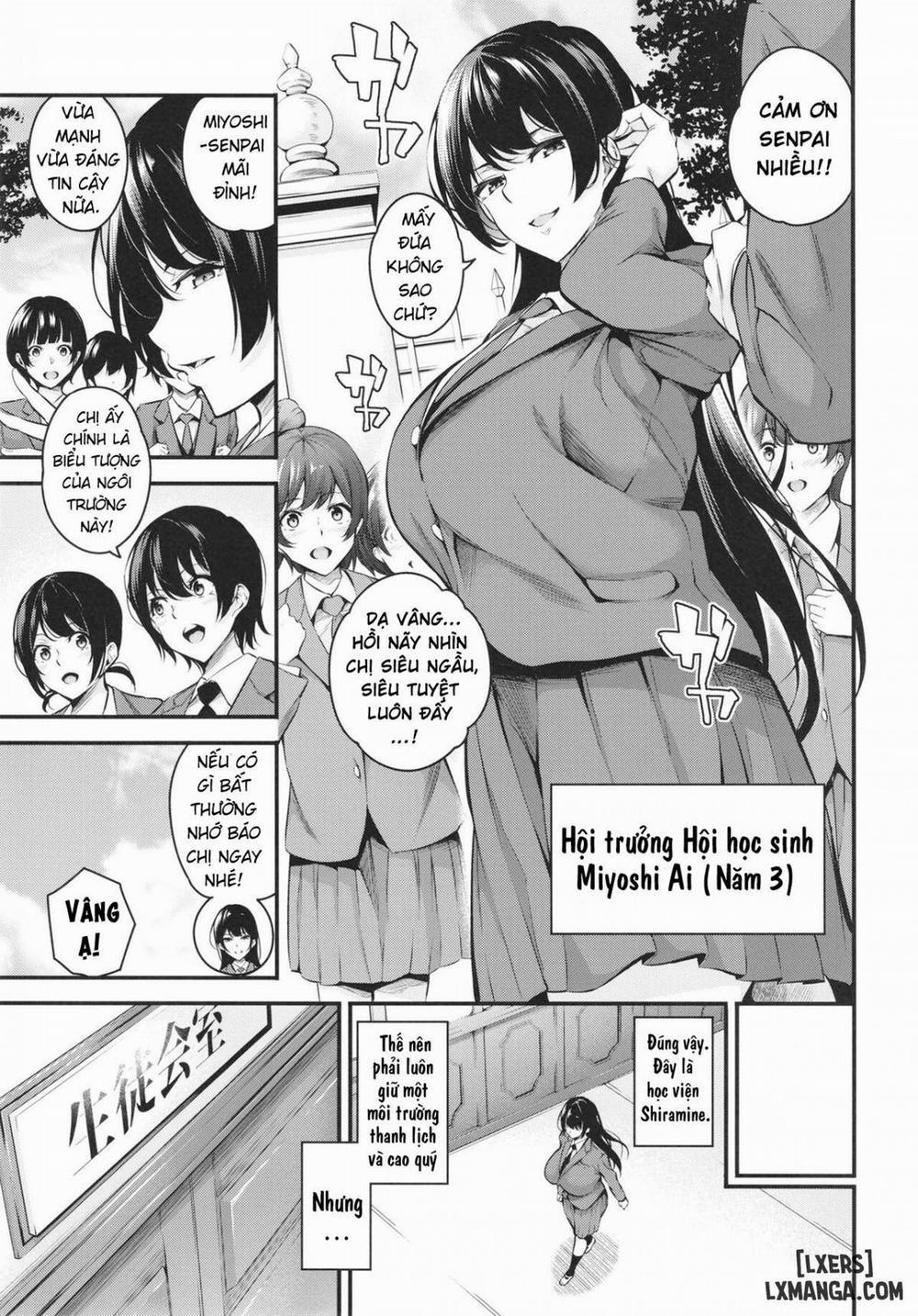 Shiramine Gakuen no Mesubuta Kaichou Oneshot trang 5