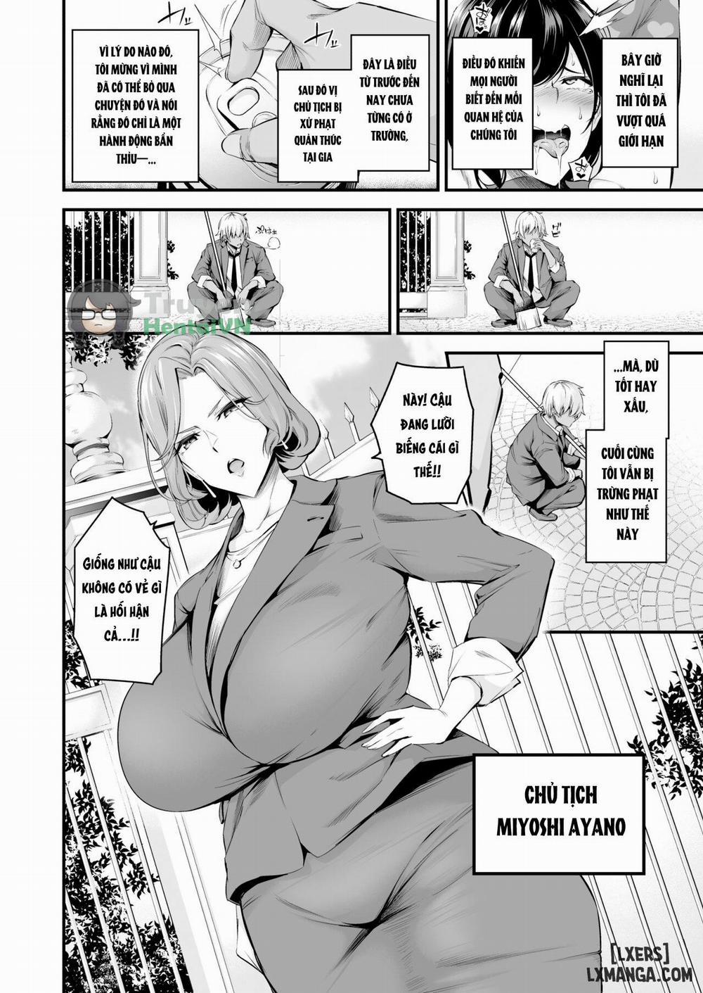 Shiramine Gakuen no Mesubuta Rijichou Zenpen 1 trang 3