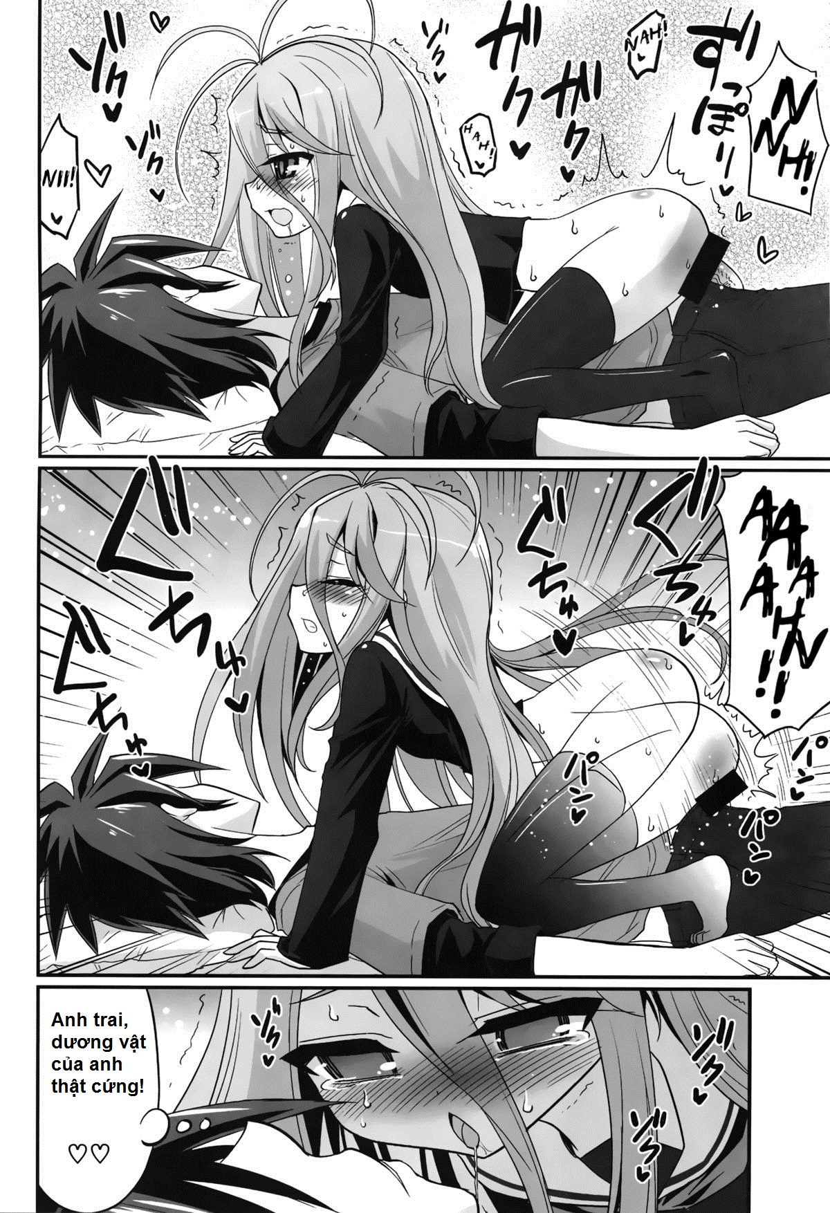 Shiro-Chan Assaults The Sleeping (No Game No Life) Oneshot trang 12