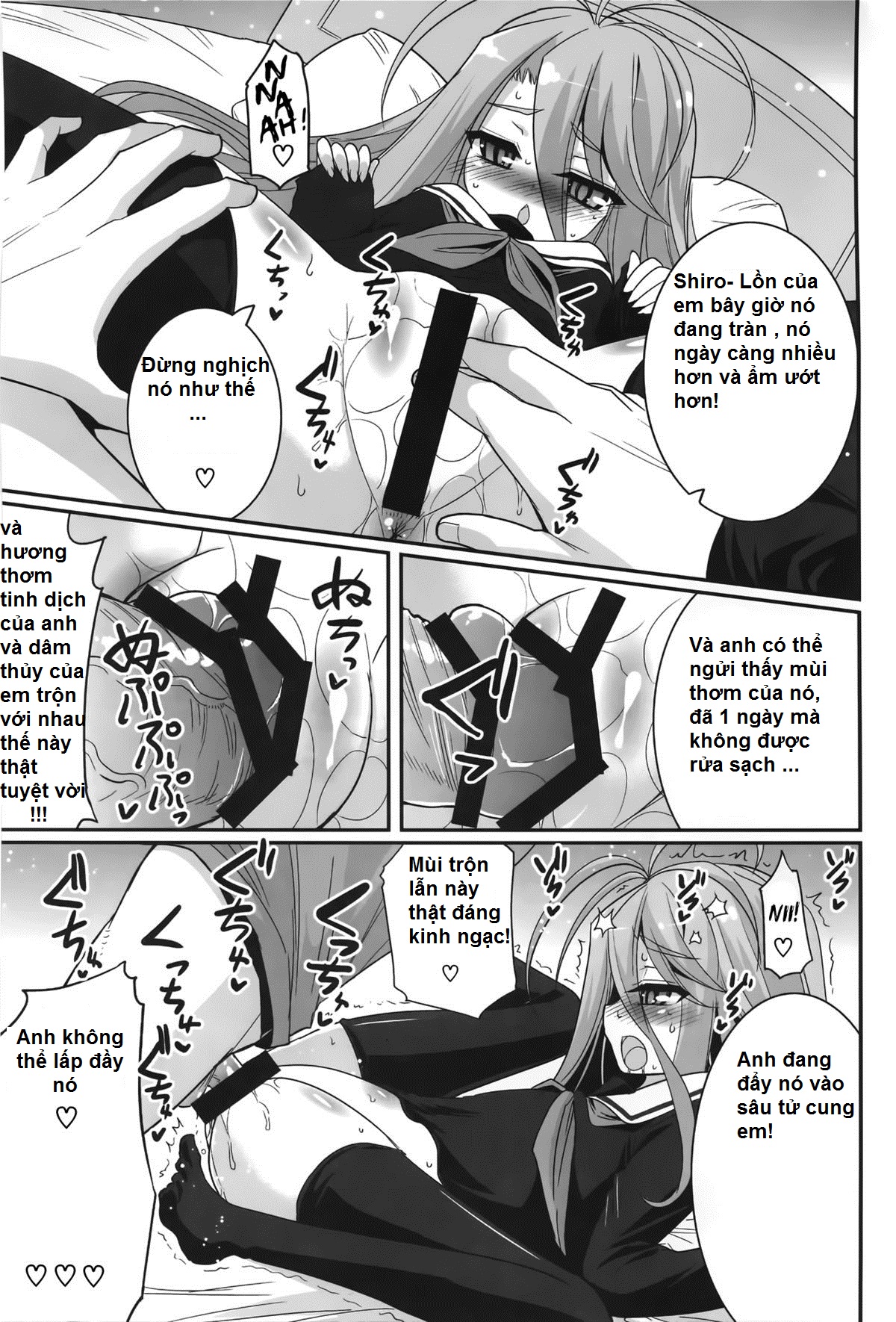 Shiro-Chan Assaults The Sleeping (No Game No Life) Oneshot trang 15