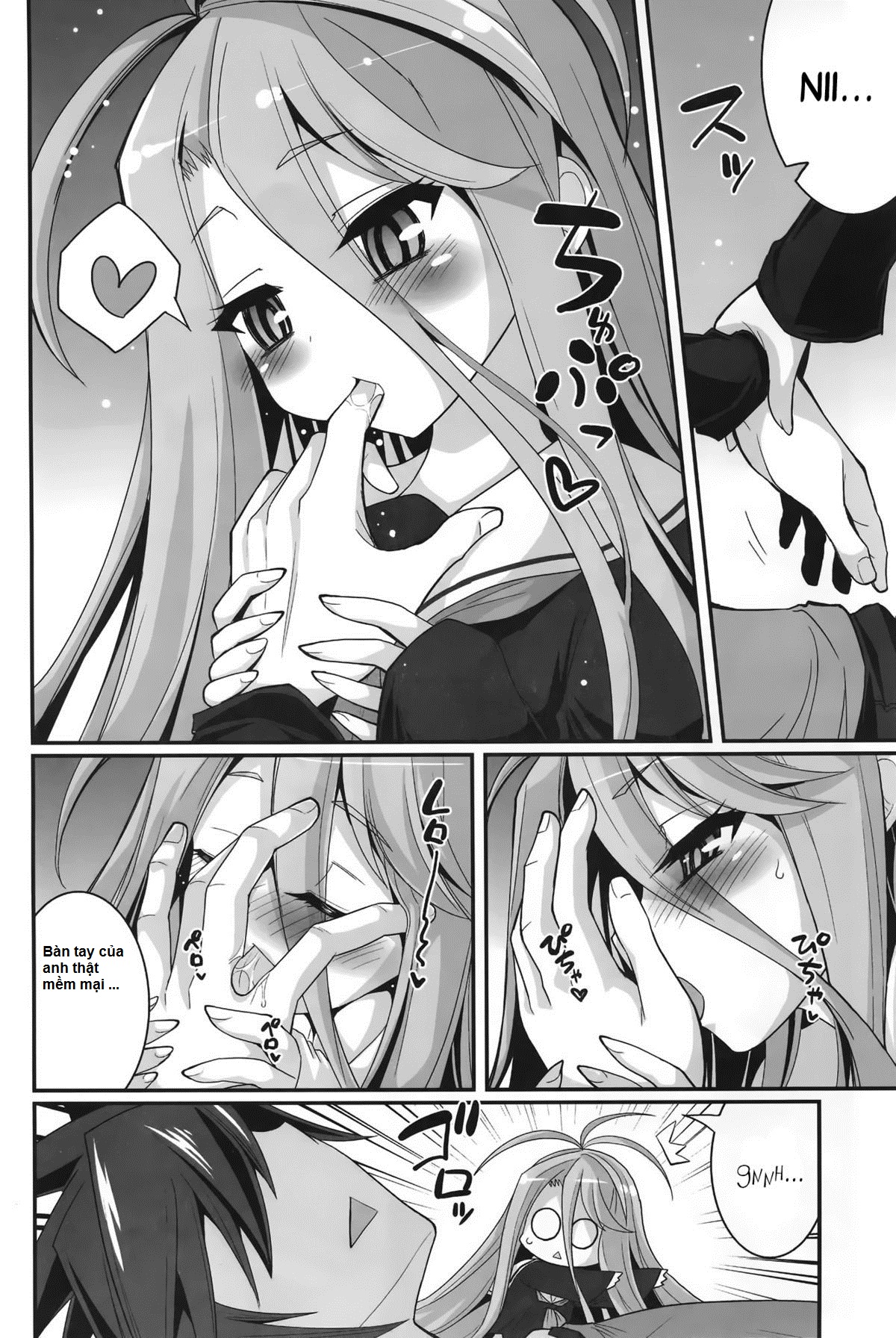 Shiro-Chan Assaults The Sleeping (No Game No Life) Oneshot trang 2
