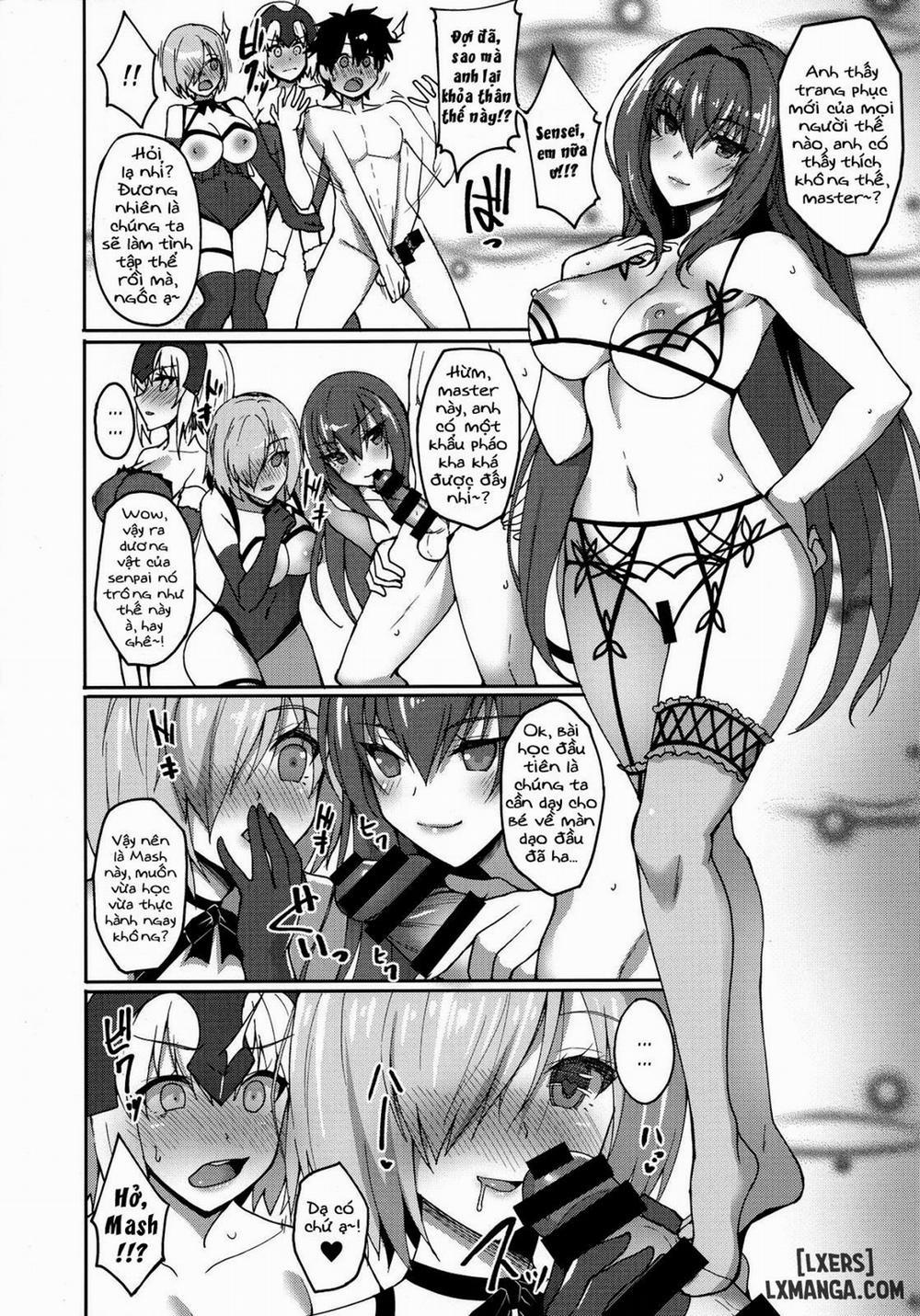 Shishou ga Michibiku Chaldea Servant Harem Oneshot trang 4