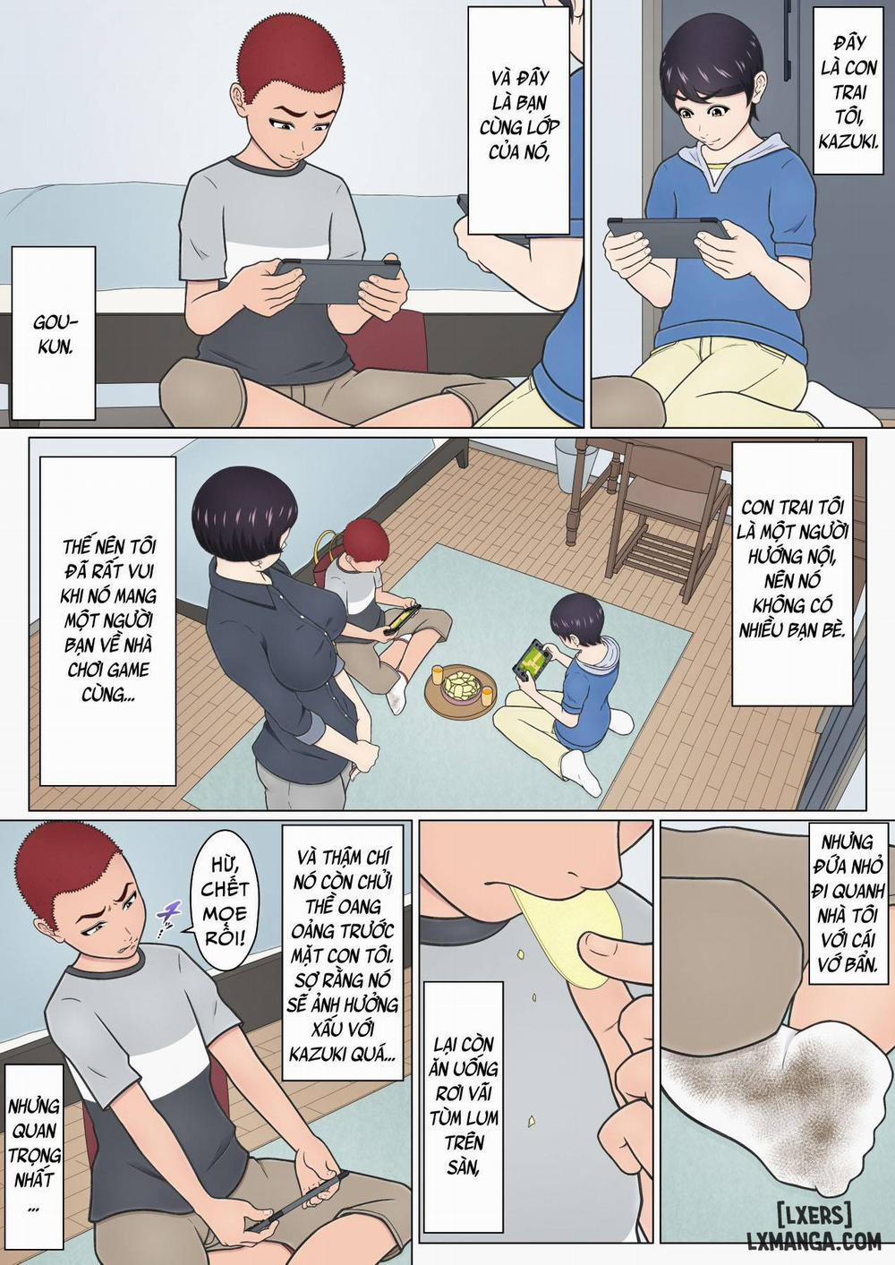 Shitagi Feti no Warugaki ni Yowami o Nigirarete Shimatta Tsuyoki Mama Oneshot trang 3