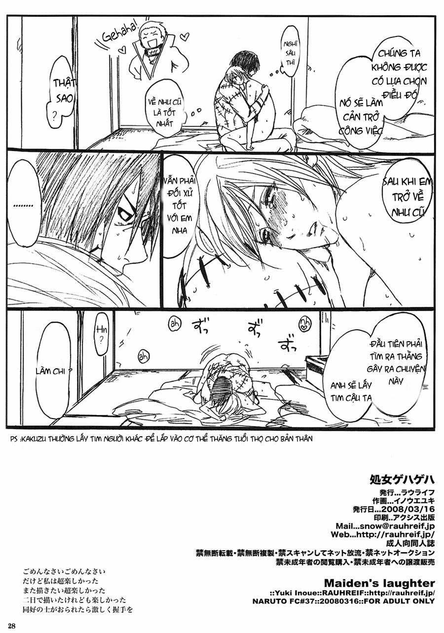 Shojo Gehageha (Naruto) Oneshot trang 28