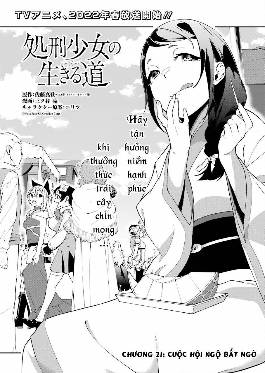 Shokei Shoujo No Ikirumichi 21 trang 3