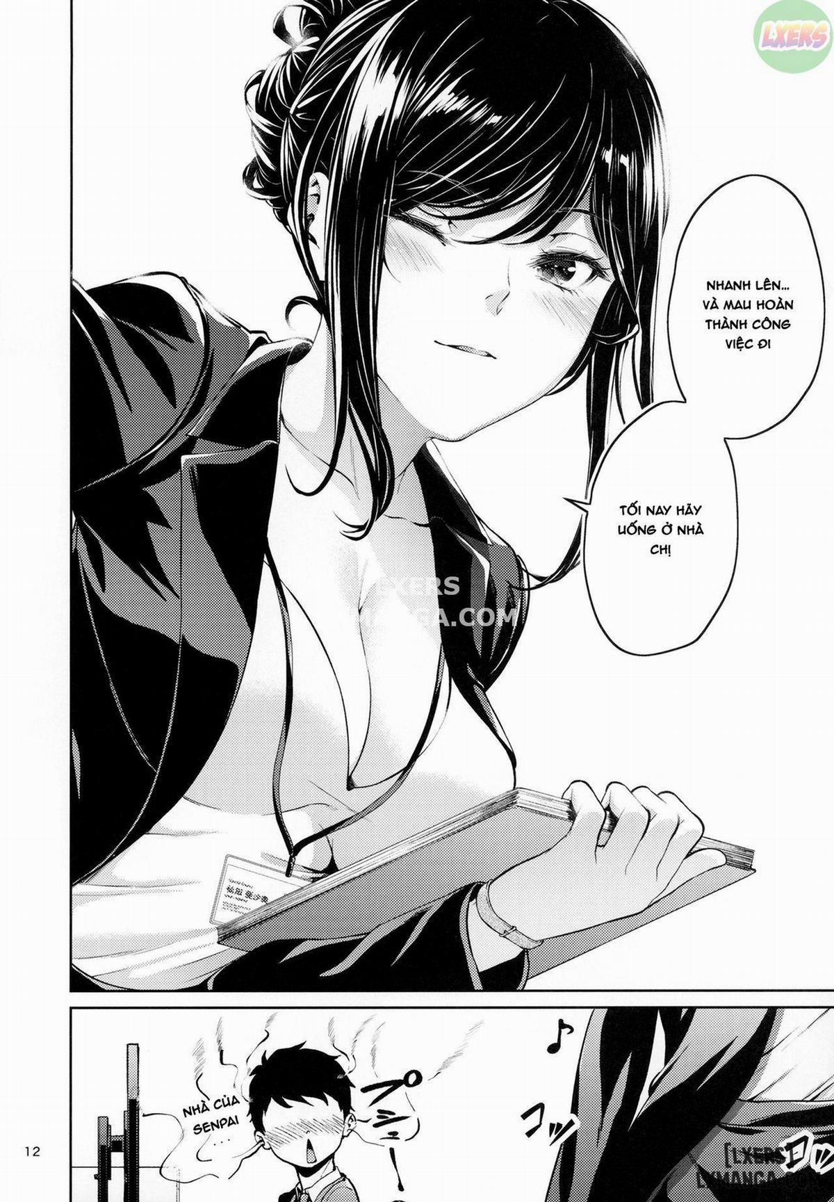 Shokuba no Senpai 1 trang 10