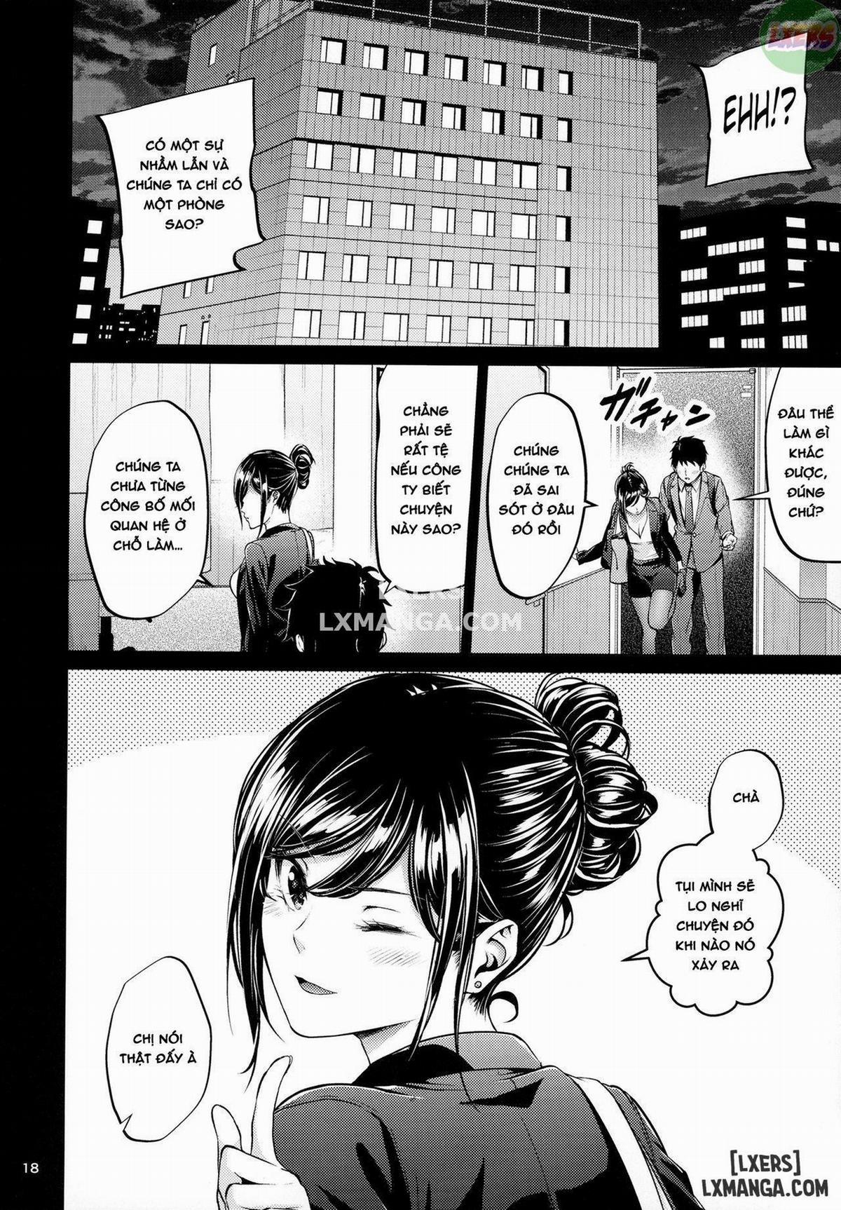 Shokuba no Senpai 1 trang 16