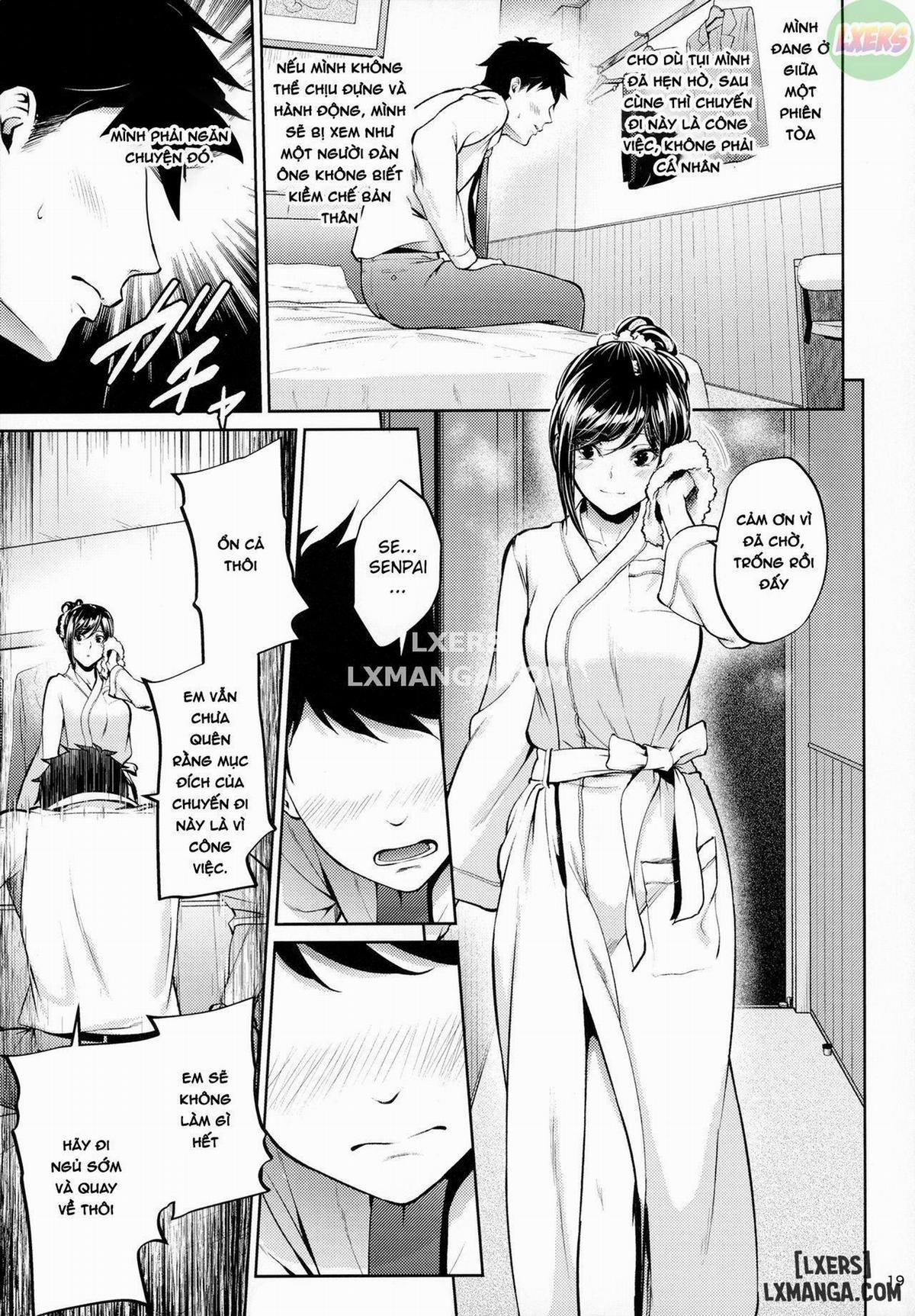 Shokuba no Senpai 1 trang 17