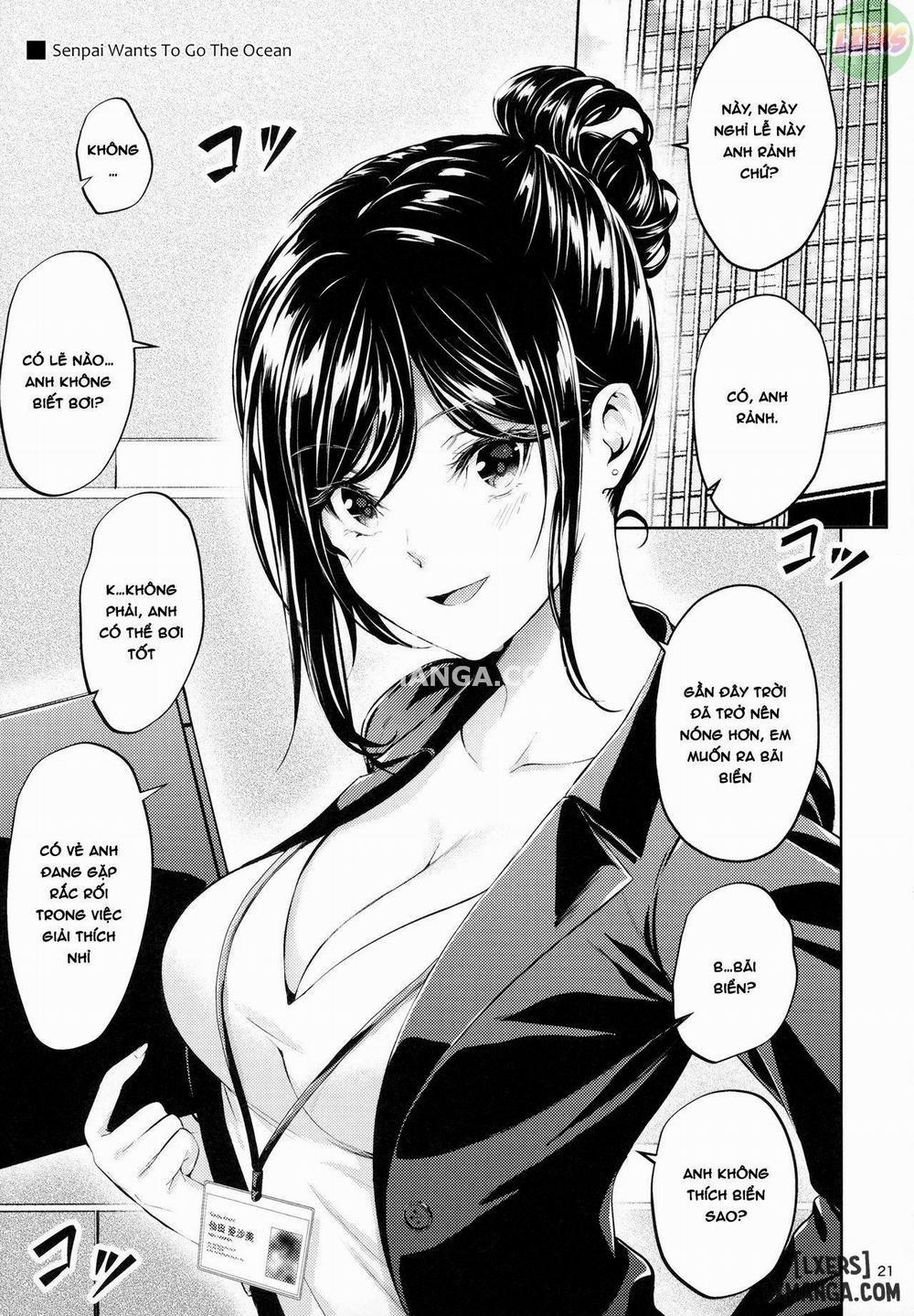 Shokuba no Senpai Oneshot trang 19