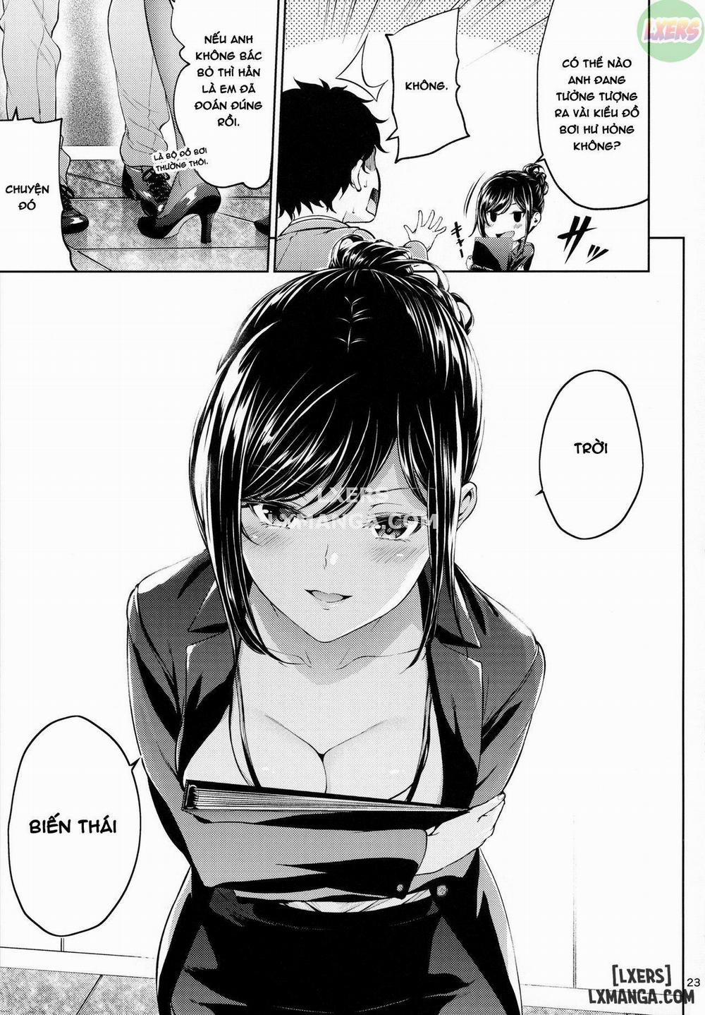 Shokuba no Senpai Oneshot trang 21