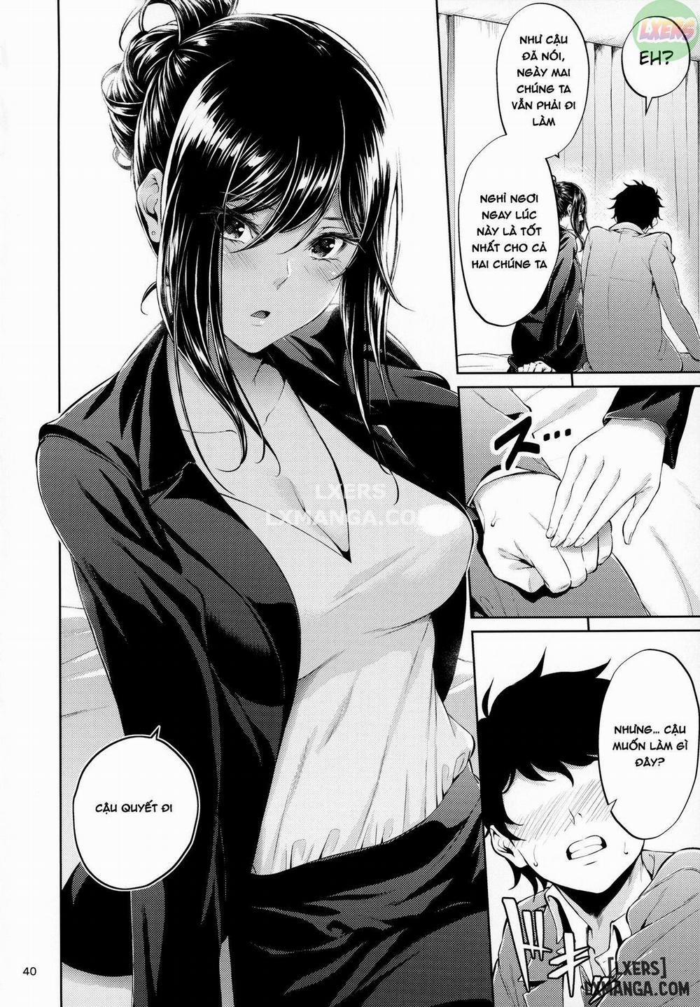 Shokuba no Senpai Oneshot trang 38