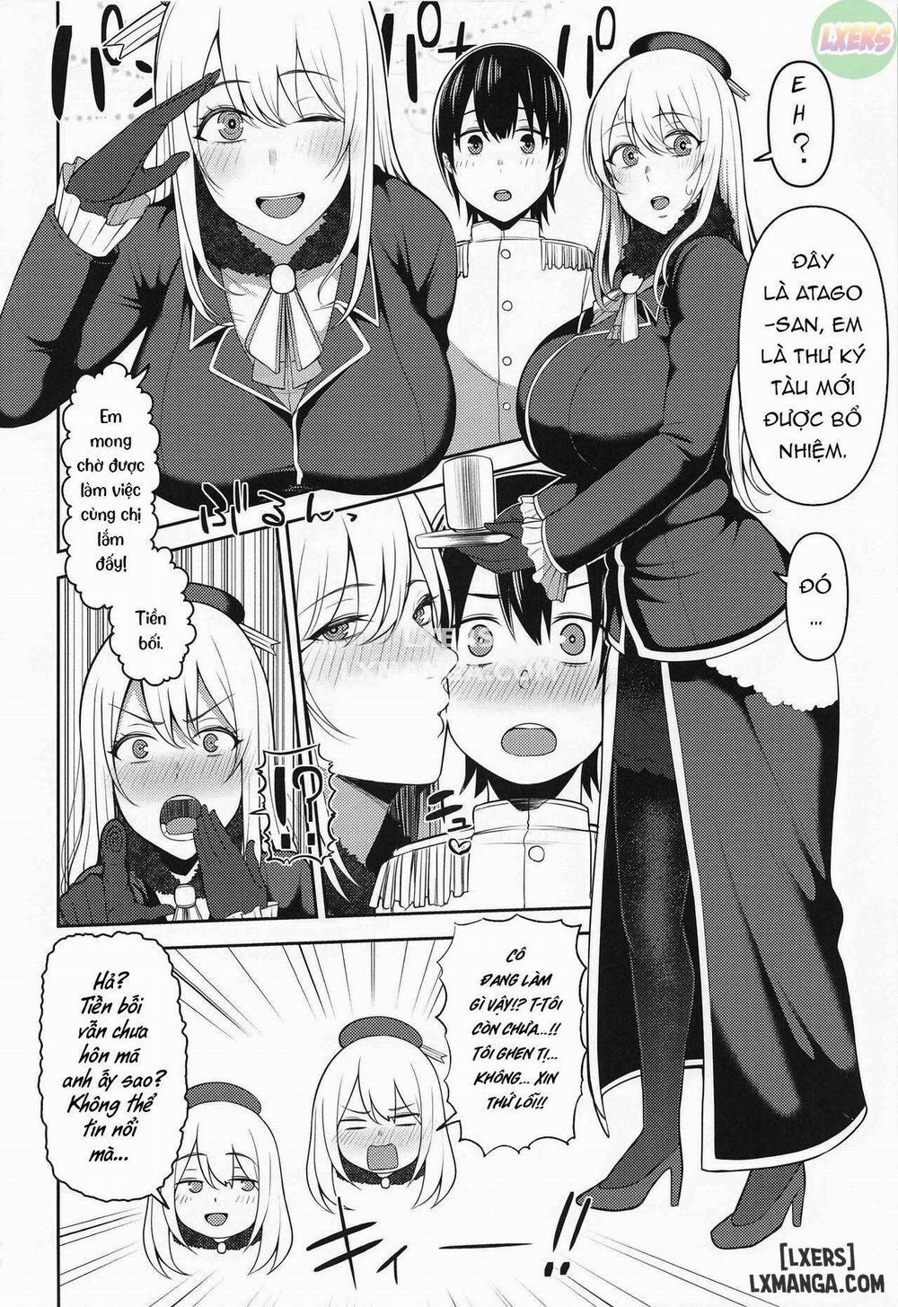 Shota Teitoku wa Senpai no Kouhai no Mono yo Oneshot trang 5